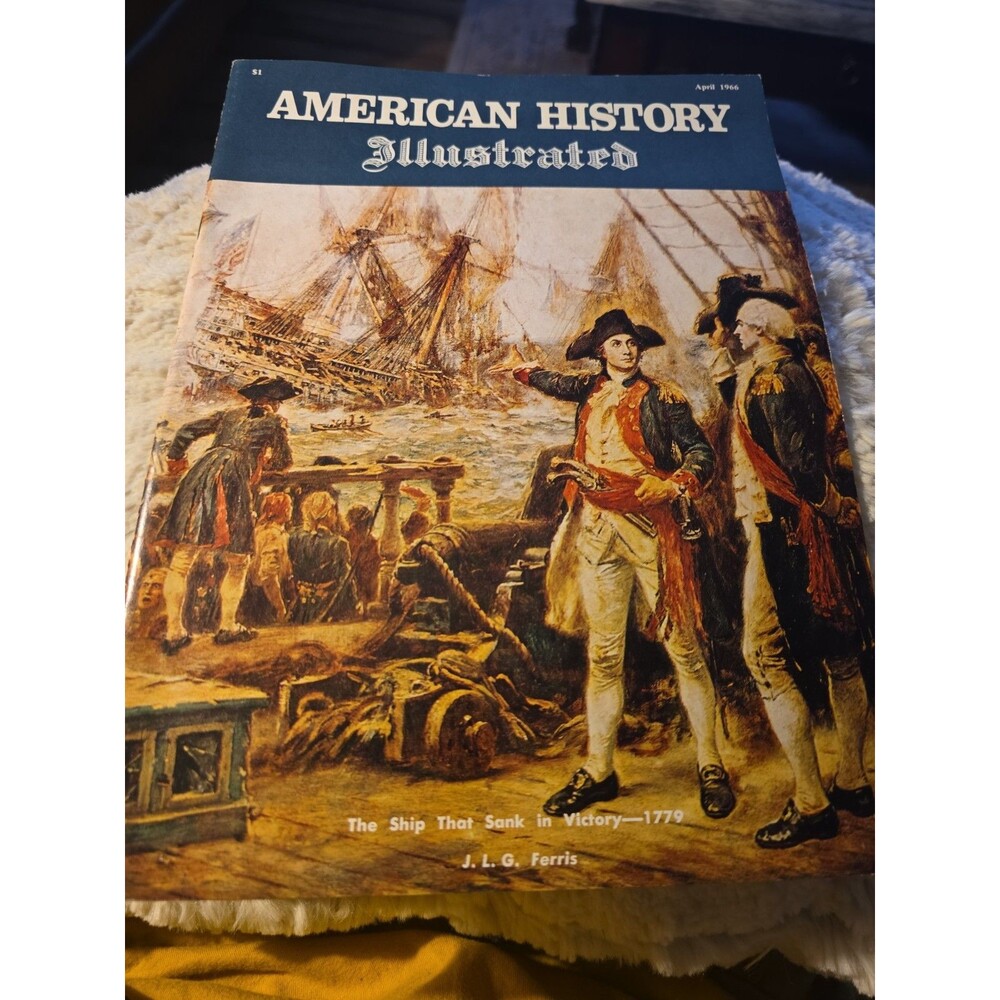 American History Illustrated magazine ~ 1st issue! -- April 1966 vol 1, no 1 HTF